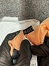 MOTF 100% Polyester Solid Tan Casual Dress Size L - photo 7