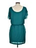 City Triangles 100% Polyester Solid Teal Casual Dress Size M - photo 2