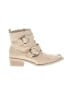 Anne Klein Ivory Ankle Boots Size 10 - photo 1