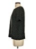 Theory 100% Silk Black Short Sleeve Top Size S - photo 5