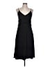 Max Studio 100% Silk Black Cocktail Dress Size L - photo 1