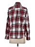Tommy Hilfiger Plaid Red Long Sleeve Button-Down Shirt Size S - photo 2
