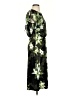 Connected Apparel Floral Green Cocktail Dress Size 4 - photo 4