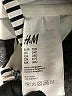 H&M 100% Polyester Stripes Ivory Swimsuit Top Size M - photo 3