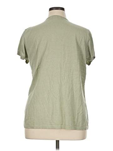 August Silk Short Sleeve Blouse (view 2)