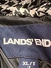 Lands' End 100% Polyester Houndstooth Black Gray Vest Size XL - photo 7
