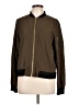 Zara Basic 100% Polyester Solid Brown Jacket Size L - photo 1