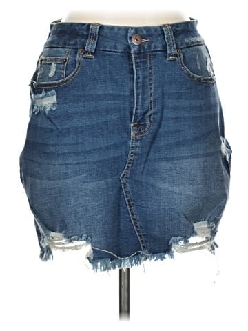 Walmart Denim Skirt (view 1)