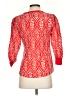 CAbi 100% Cotton Red 3/4 Sleeve Blouse Size XS - photo 2