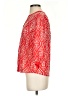 CAbi 100% Cotton Red 3/4 Sleeve Blouse Size XS - photo 5