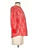 CAbi 100% Cotton Red 3/4 Sleeve Blouse Size XS - photo 4