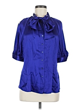 Bcbgmaxazria 3/4 Sleeve Silk Top