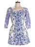 Boden 100% Cotton Paisley Blue Romper Size 10 (petite) - photo 1