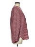 CAbi 100% Polyester Stripes Burgundy Long Sleeve Blouse Size M - photo 4