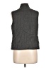 Talbots 100% Wool Gray Vest Size 12 - photo 2