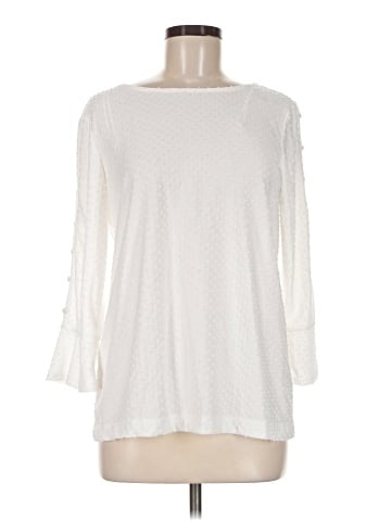 Rose + Olive 3/4 Sleeve Blouse (view 1)