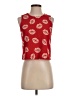 Sam Edelman Red Sleeveless Top Size S - photo 1