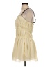 Zara 100% Polyester Yellow Cocktail Dress Size S - photo 5