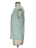 Kasper Teal Short Sleeve Top Size S - photo 5