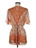 Rose + Olive 100% Polyester Orange Kimono Size M - photo 2
