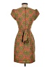 Darling Paisley Orange Cocktail Dress Size XS - photo 2