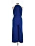 Antonio Melani 100% Polyester Solid Blue Jumpsuit Size 14 - photo 2