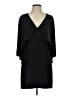 Halston Heritage Solid Black Cocktail Dress Size 2 - photo 1