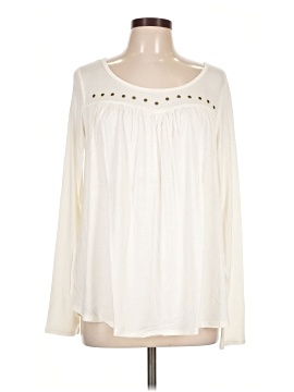 Color Thread Long Sleeve T Shirt