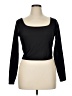 Active by Old Navy Black 3/4 Sleeve T-Shirt Size XL - photo 1