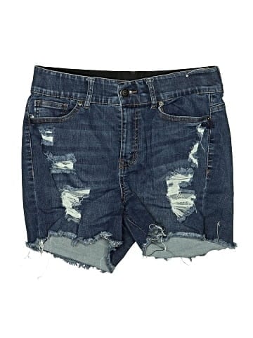 New York & Company Denim Shorts (view 1)
