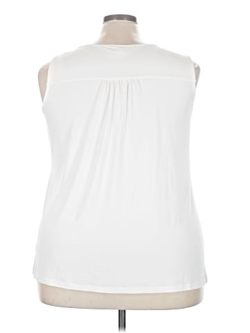 Charter Club Sleeveless Blouse (view 2)