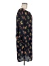 Nicole Miller Floral Blue Casual Dress Size 6 - photo 4