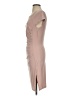 Venus Solid Tan Cocktail Dress Size S - photo 5