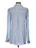 The Workshop Stripes Blue Long Sleeve Button-Down Shirt Size S - photo 2