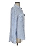The Workshop Stripes Blue Long Sleeve Button-Down Shirt Size S - photo 4
