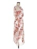 En Focus Studio Floral White Cocktail Dress Size 6 - photo 4