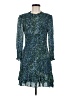 Veronica Beard 100% Viscose Tweed Blue Cocktail Dress Size 8 - photo 1