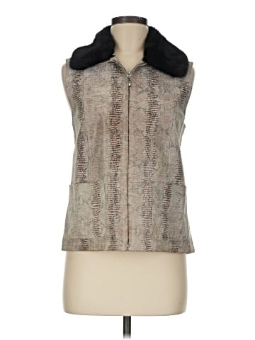 Lisa International Faux Fur Vest (view 1)