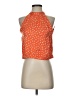 RODEBJER Orange Sleeveless Blouse Size XS - photo 1