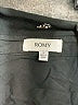 ROMY Black 3/4 Sleeve Button-Down Shirt Size M - photo 7
