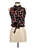 Rubbish 100% Rayon Black Sleeveless Blouse Size M - photo 1