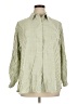 Max Studio Stripes Green Long Sleeve Blouse Size 1X - photo 1