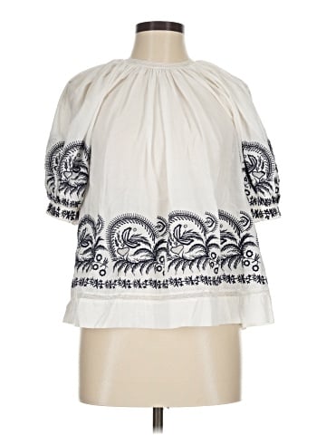 Ulla Johnson Short Sleeve Blouse (view 1)