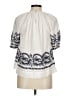 Ulla Johnson 100% Cotton White Ivory Short Sleeve Blouse Size 6 - photo 2