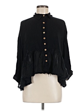 Free People 3/4 Sleeve Blouse