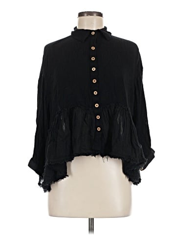 Free People 3/4 Sleeve Blouse (view 1)