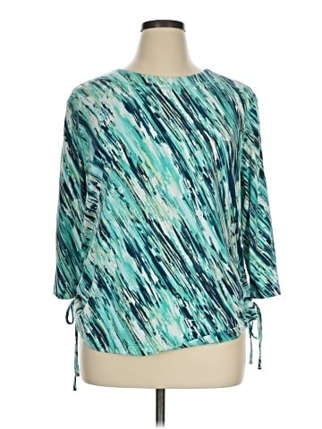 N Touch 3/4 Sleeve Blouse (view 1)