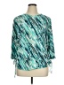 N Touch Teal 3/4 Sleeve Blouse Size 1X - photo 1