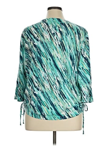N Touch 3/4 Sleeve Blouse (view 2)