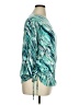 N Touch Teal 3/4 Sleeve Blouse Size 1X - photo 4
